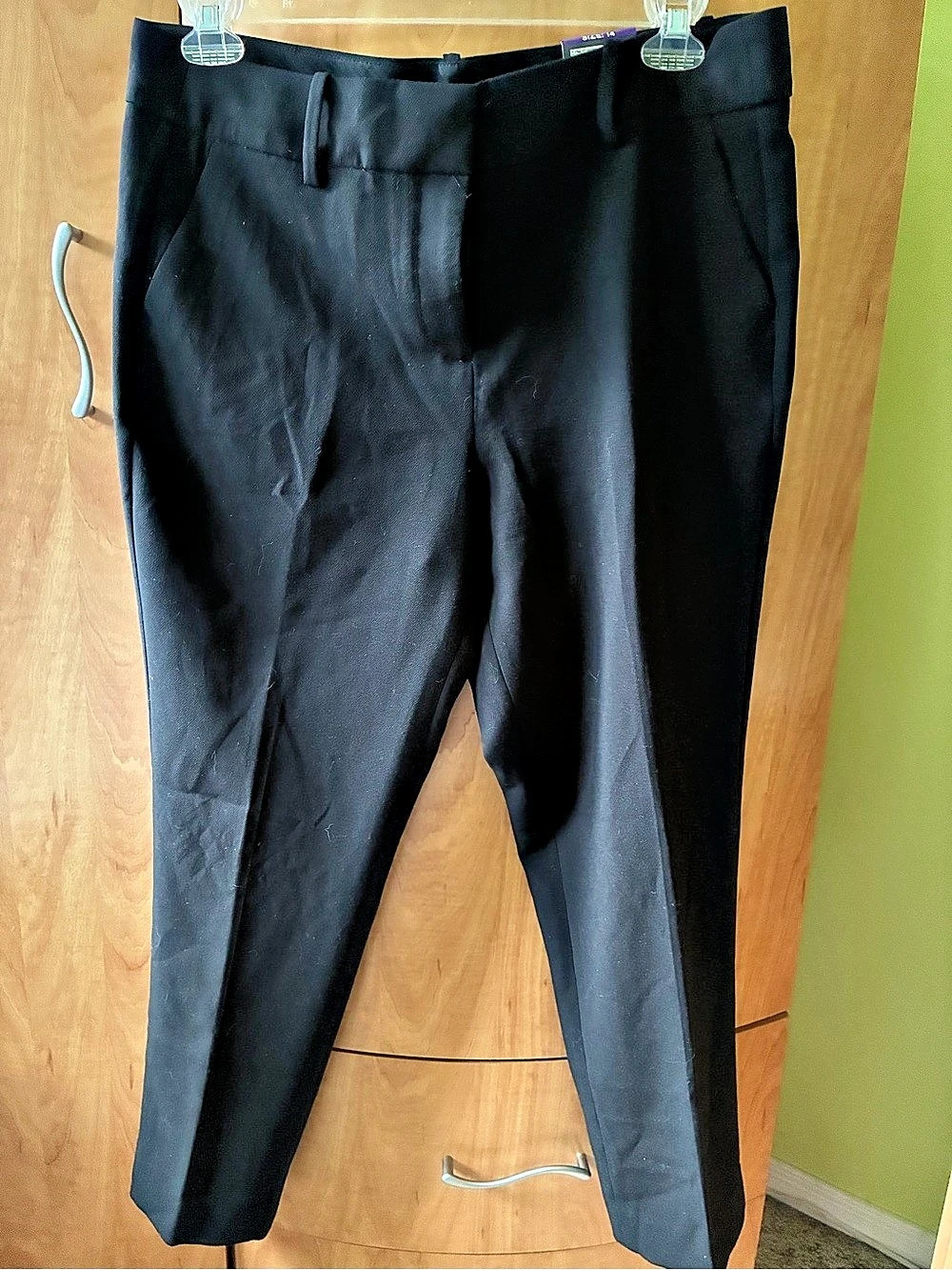 Kirkland Men's Dress Pants Black Size 14 NWT